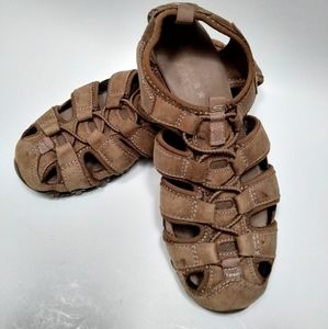 Skechers Leather Sandals Womens US Size 7.5